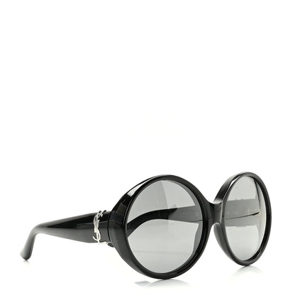 Saint Laurent Round SL M1 Sunglasses Black 8 of 8