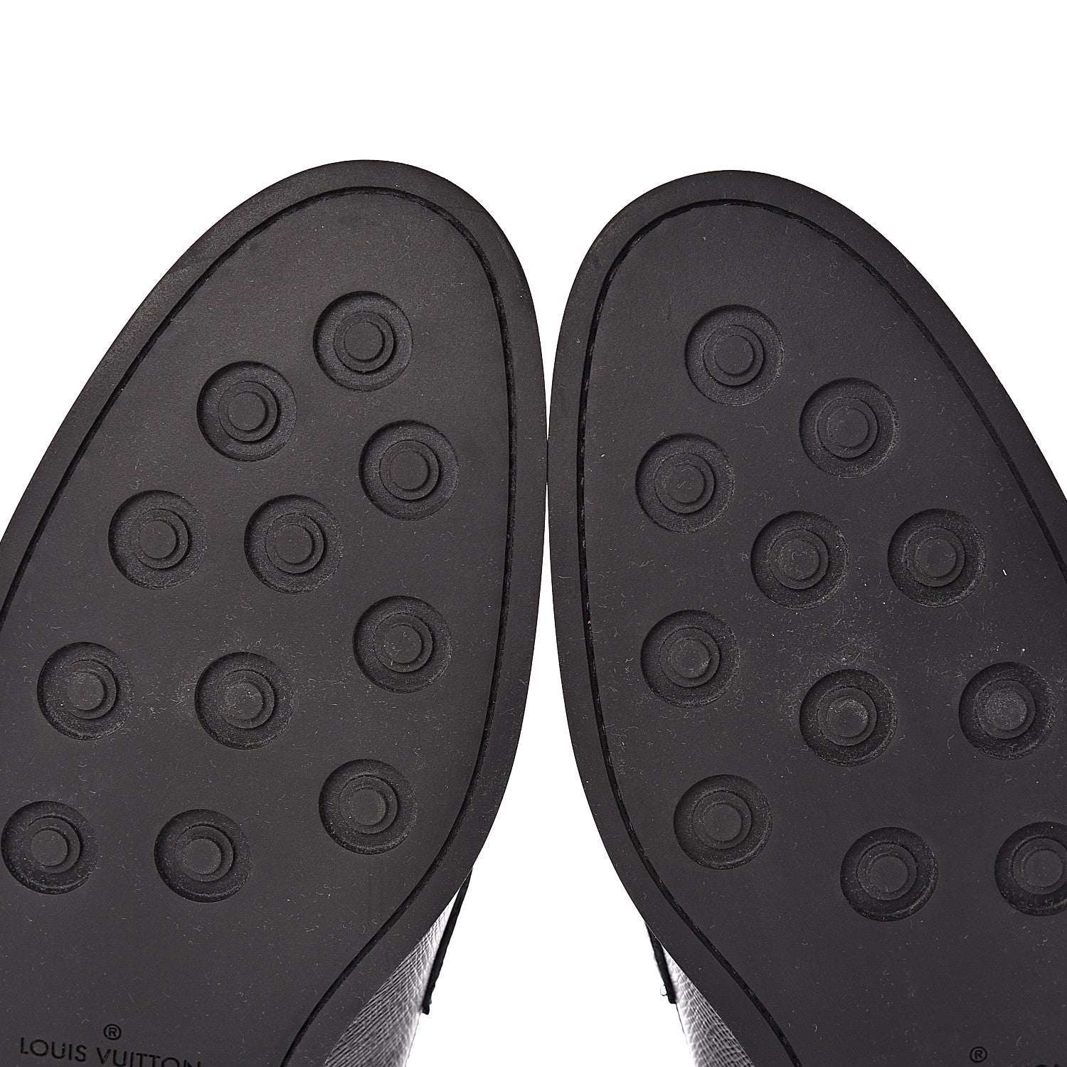 Louis Vuitton Calfskin Mens Montaigne Loafers 9.5 Black 6 of 8