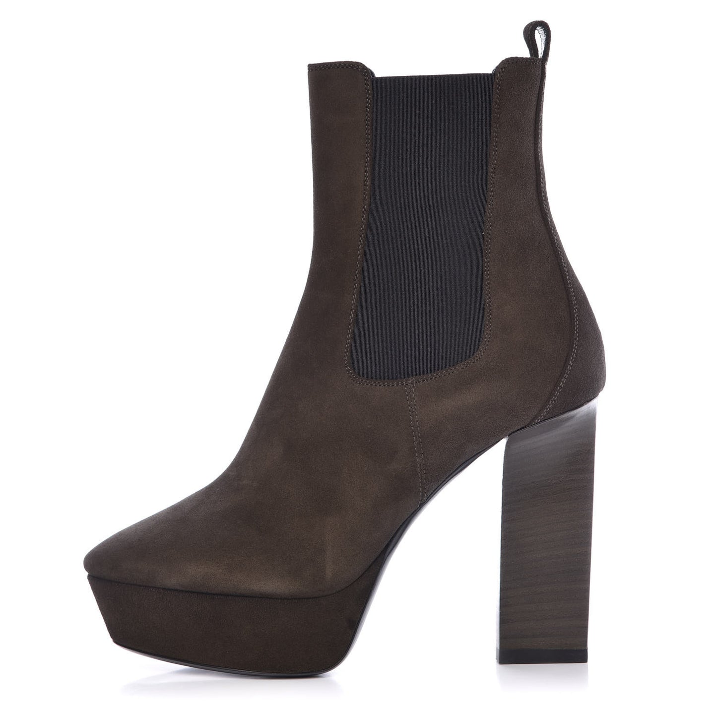 Suede Soho 95 Chelsea Ankle Boot 39 Haunting Green