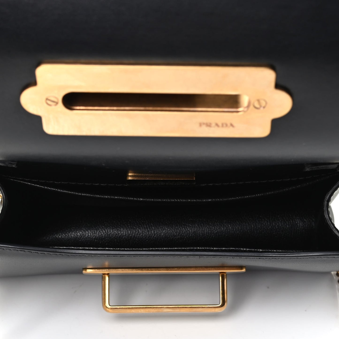 City Calf Saffiano Cahier Bag Black