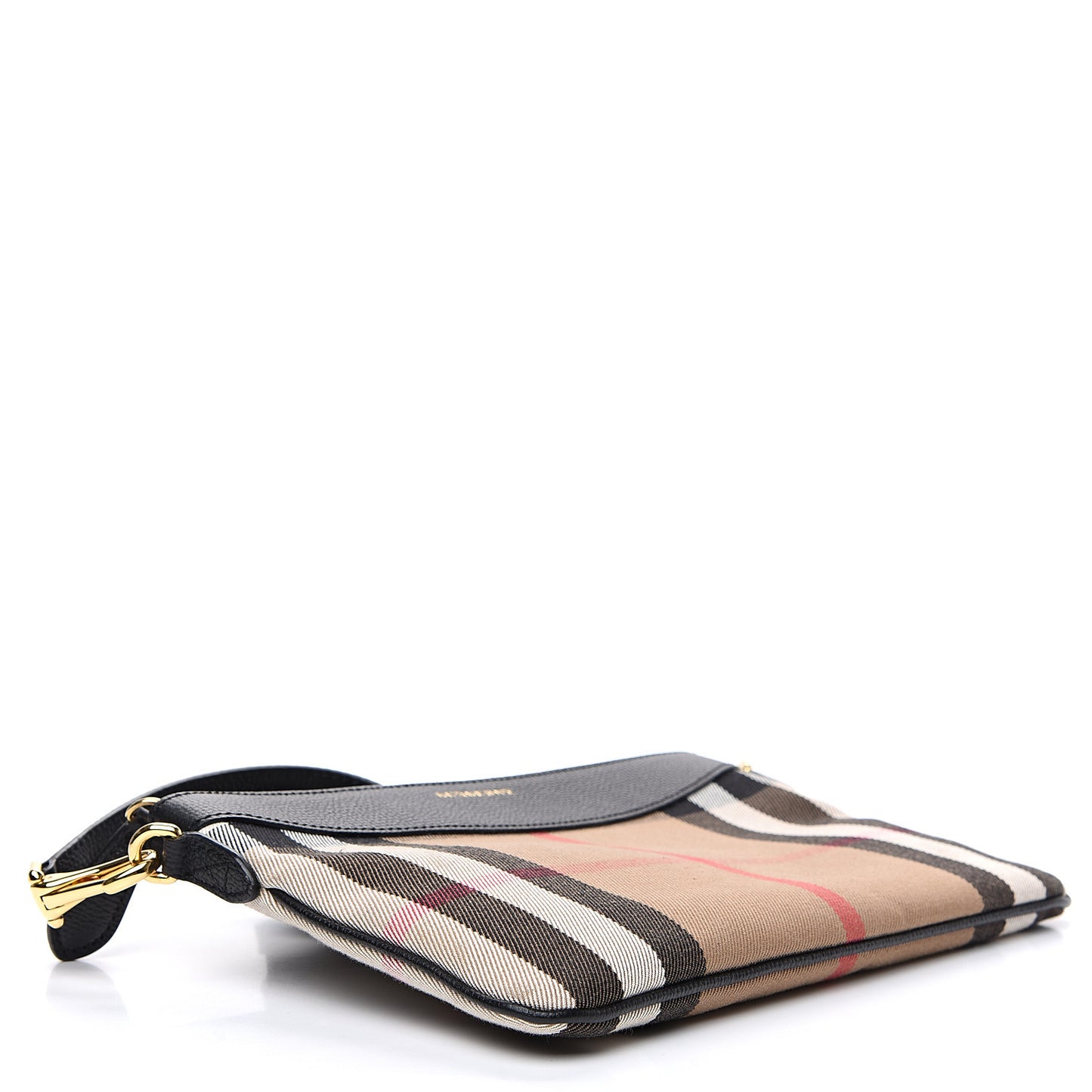House Check Derby Peyton Crossbody Clutch Bag Black