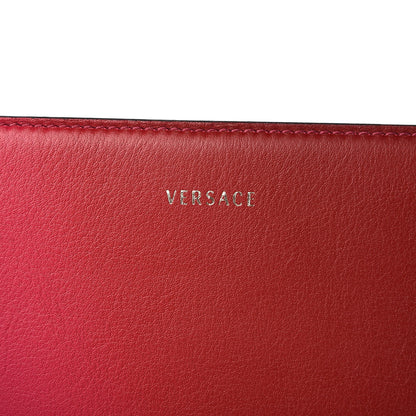 Versace Calfskin Medium DV One Satchel Pink Red 6 of 7