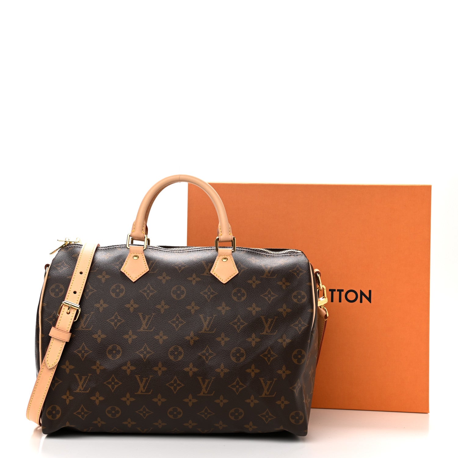 Louis Vuitton Monogram Speedy Bandouliere 35 10 of 10