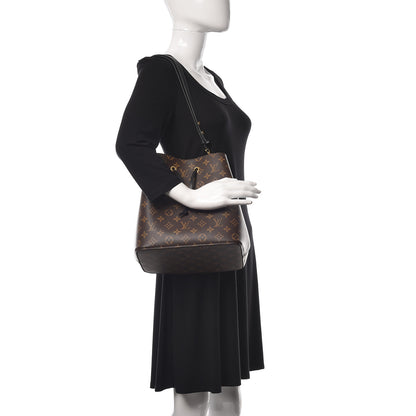 Louis Vuitton Monogram Neonoe MM Black 2 of 9