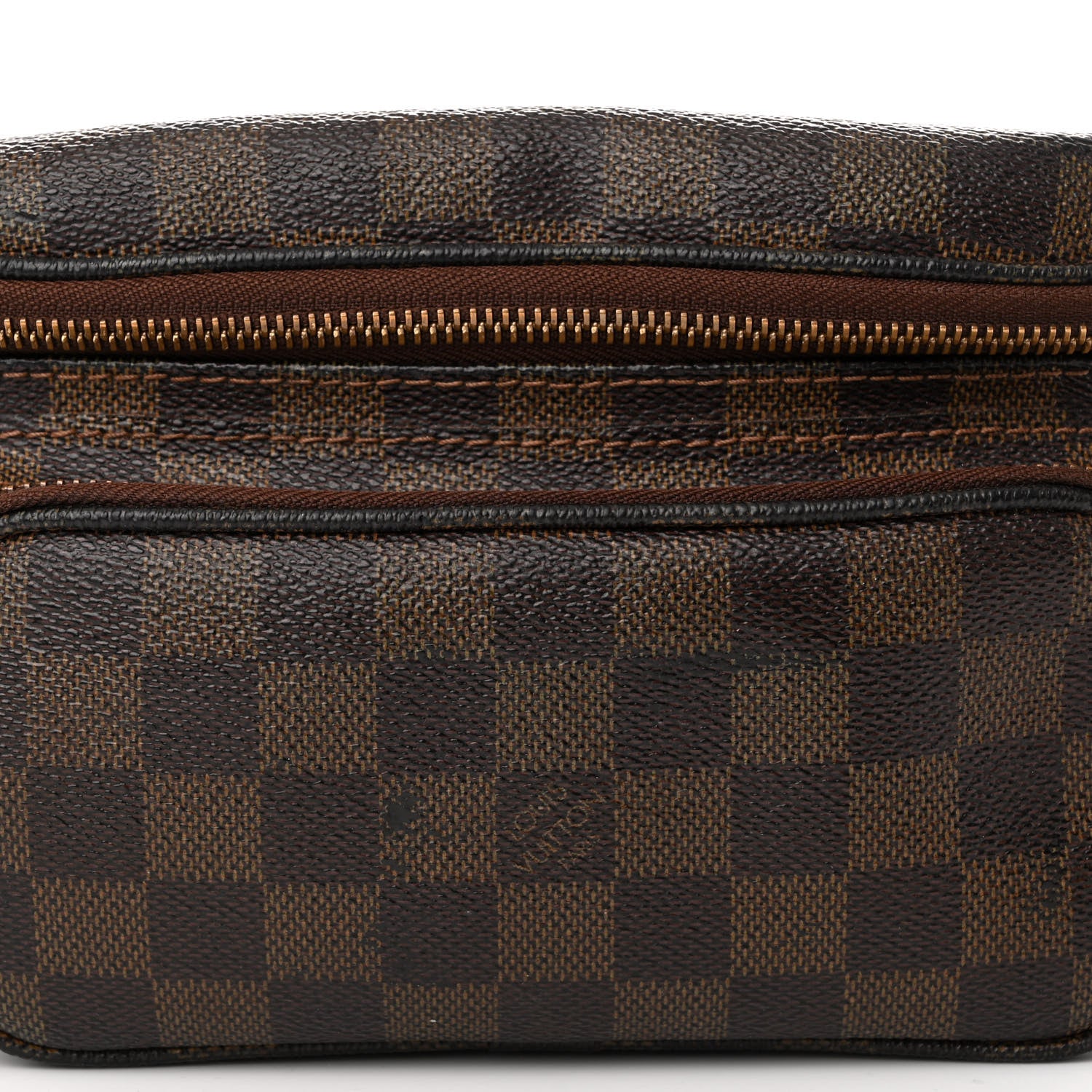 Louis Vuitton Damier Ebene Melville Bum Bag 7 of 12