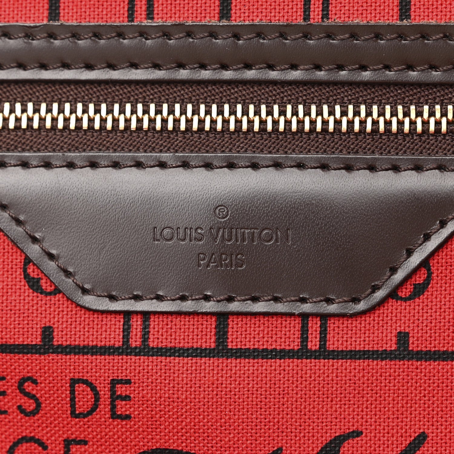 Louis Vuitton Damier Ebene Neverfull PM 6 of 12