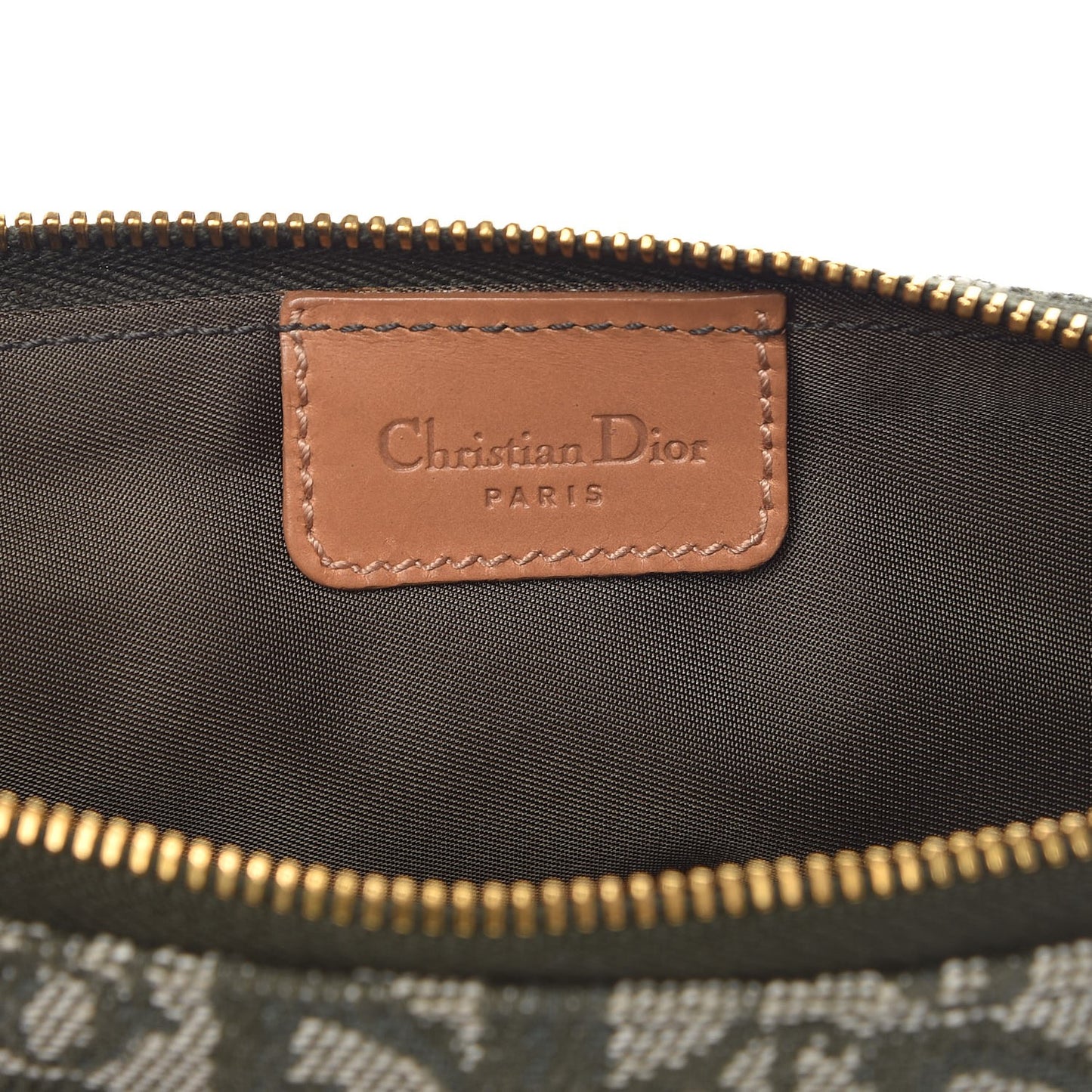 Monogram Mini Saddle Pochette Green