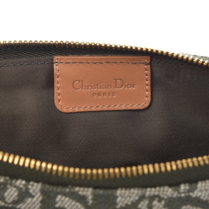 Christian Dior Monogram Mini Saddle Pochette Green 6 of 7