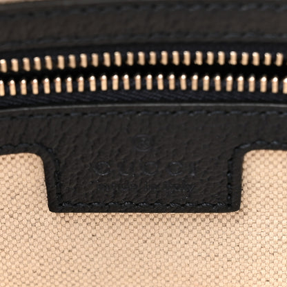Gucci GG Supreme Monogram Web Medium Ophidia Top Handle Bag Beige Blue 6 of 10