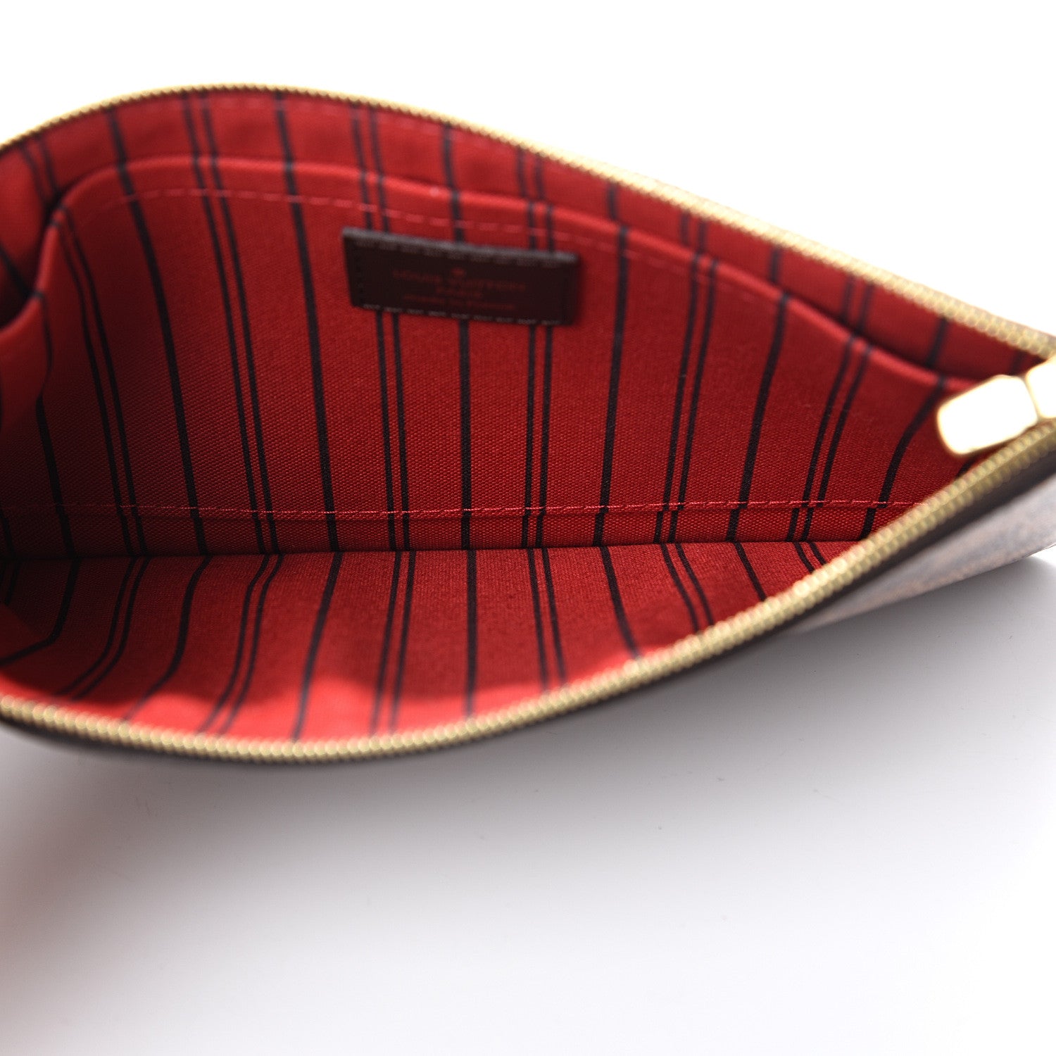 Louis Vuitton Damier Ebene Neverfull MM GM Pochette 4 of 8