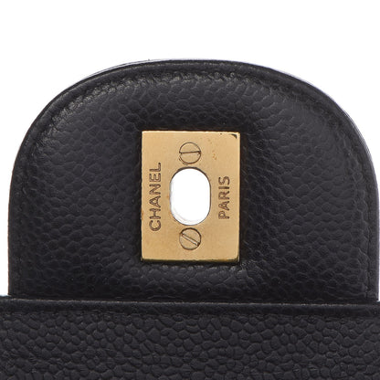 Chanel Caviar Quilted Jumbo Double Flap Black 16 of 16