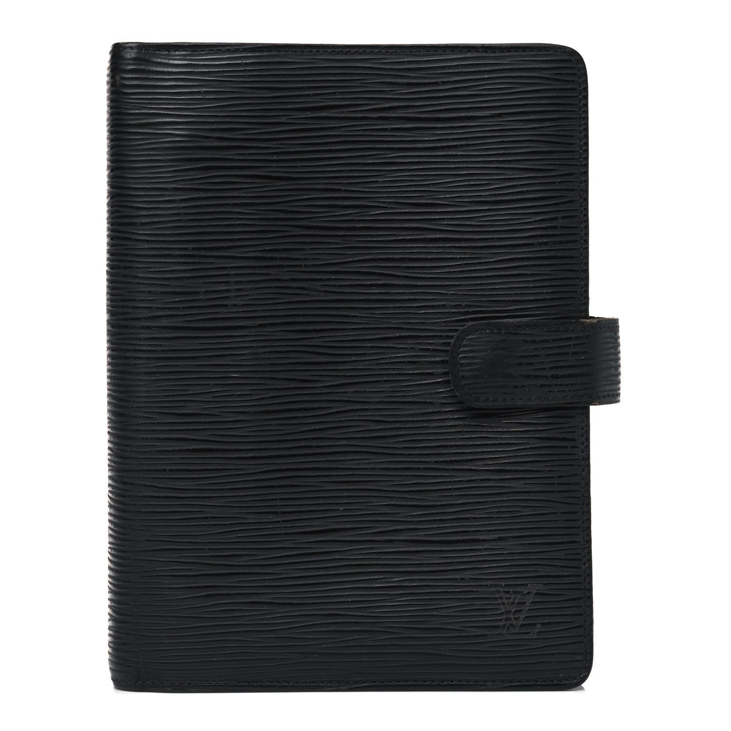 Louis Vuitton Epi Medium Ring Agenda Cover Black 1 of 8