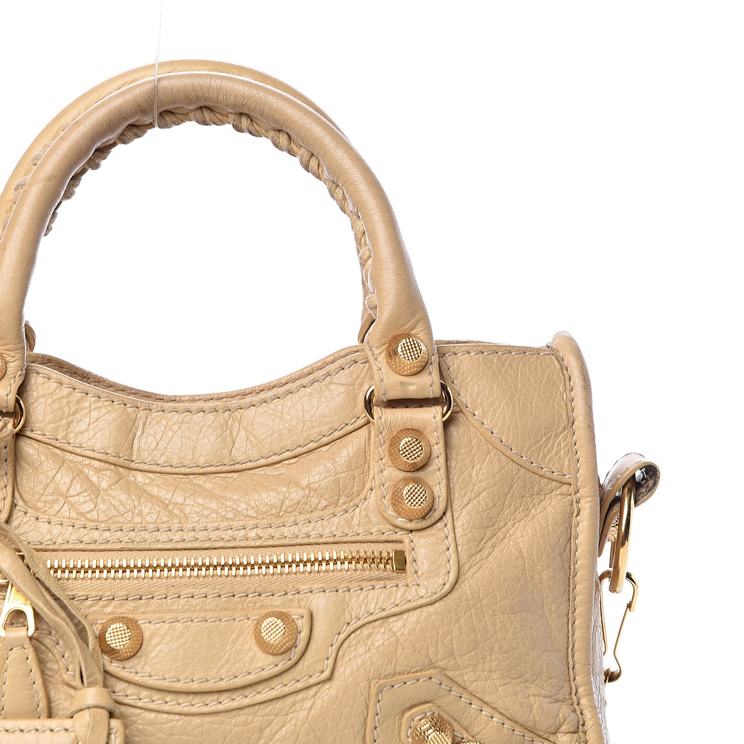 Balenciaga Agneau Giant 12 Gold Hardware Mini City Beige Oryx 19 of 19