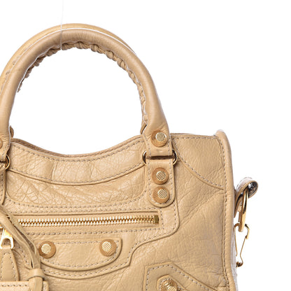 Balenciaga Agneau Giant 12 Gold Hardware Mini City Beige Oryx 19 of 19