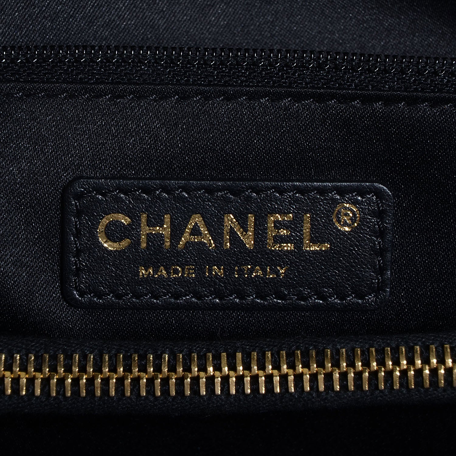 Chanel Caviar Grand Shopping Tote GST Black 5 of 9