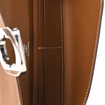 Hermes Epsom Maillon Wallet To Go Gold 5 of 11