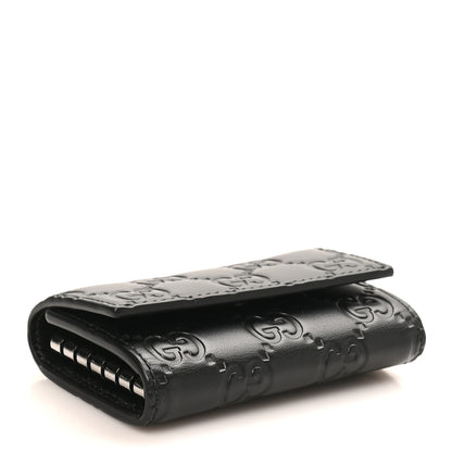 Gucci Guccissima 6 Key Holder Case Black 4 of 7