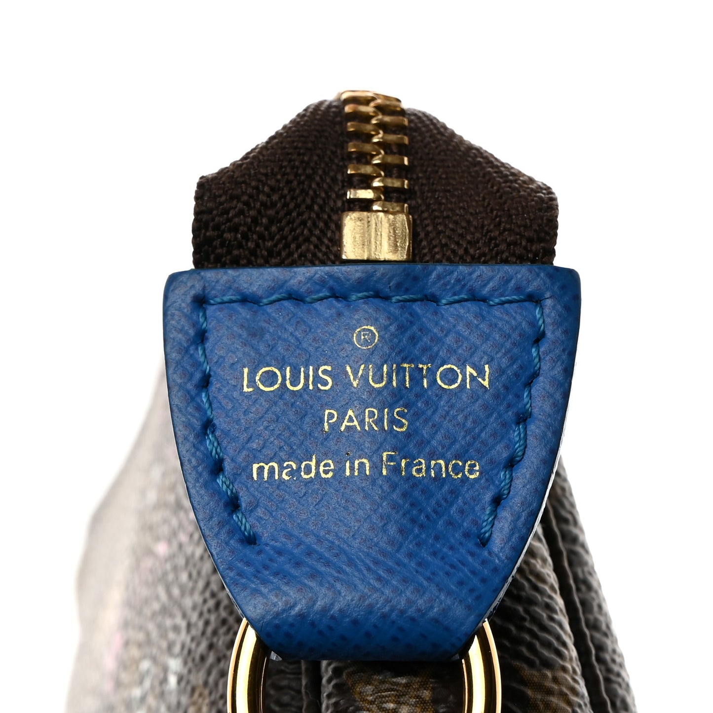 Monogram 2019 Christmas Animation Mini Venice Pochette Accessories Blue
