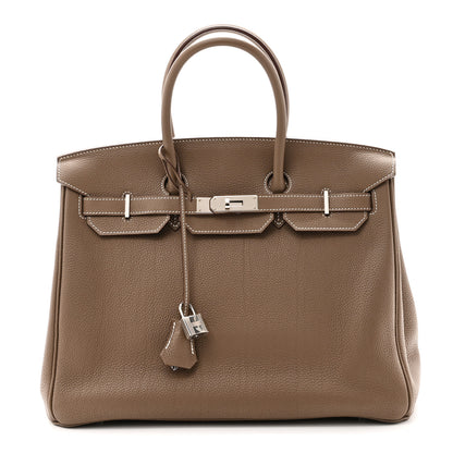 Hermes Togo Birkin 35 Etoupe 1 of 10
