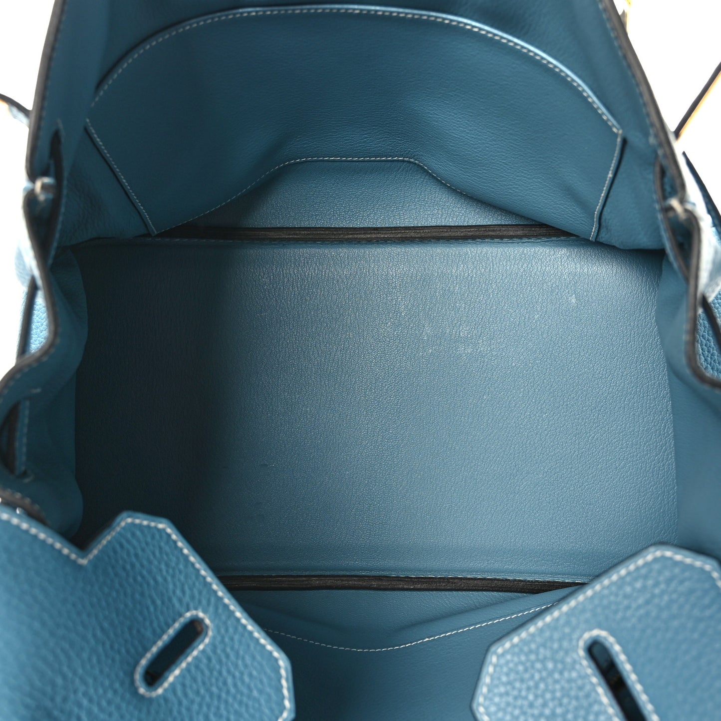 Togo Birkin 35 Blue Jean