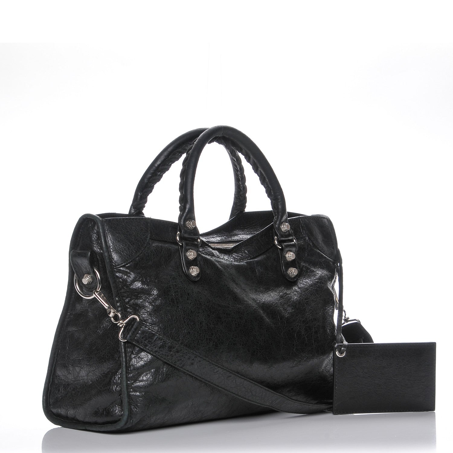 Balenciaga Agneau Giant 12 Silver Hardware City Black 3 of 9