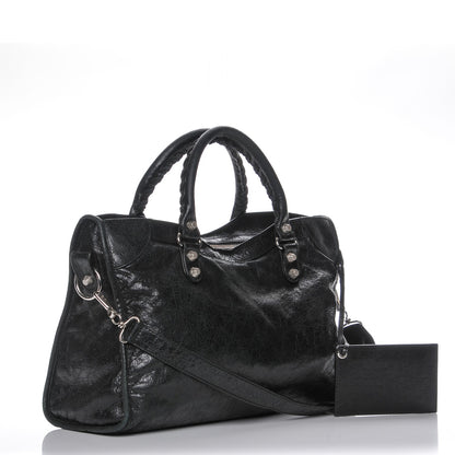 Balenciaga Agneau Giant 12 Silver Hardware City Black 3 of 9