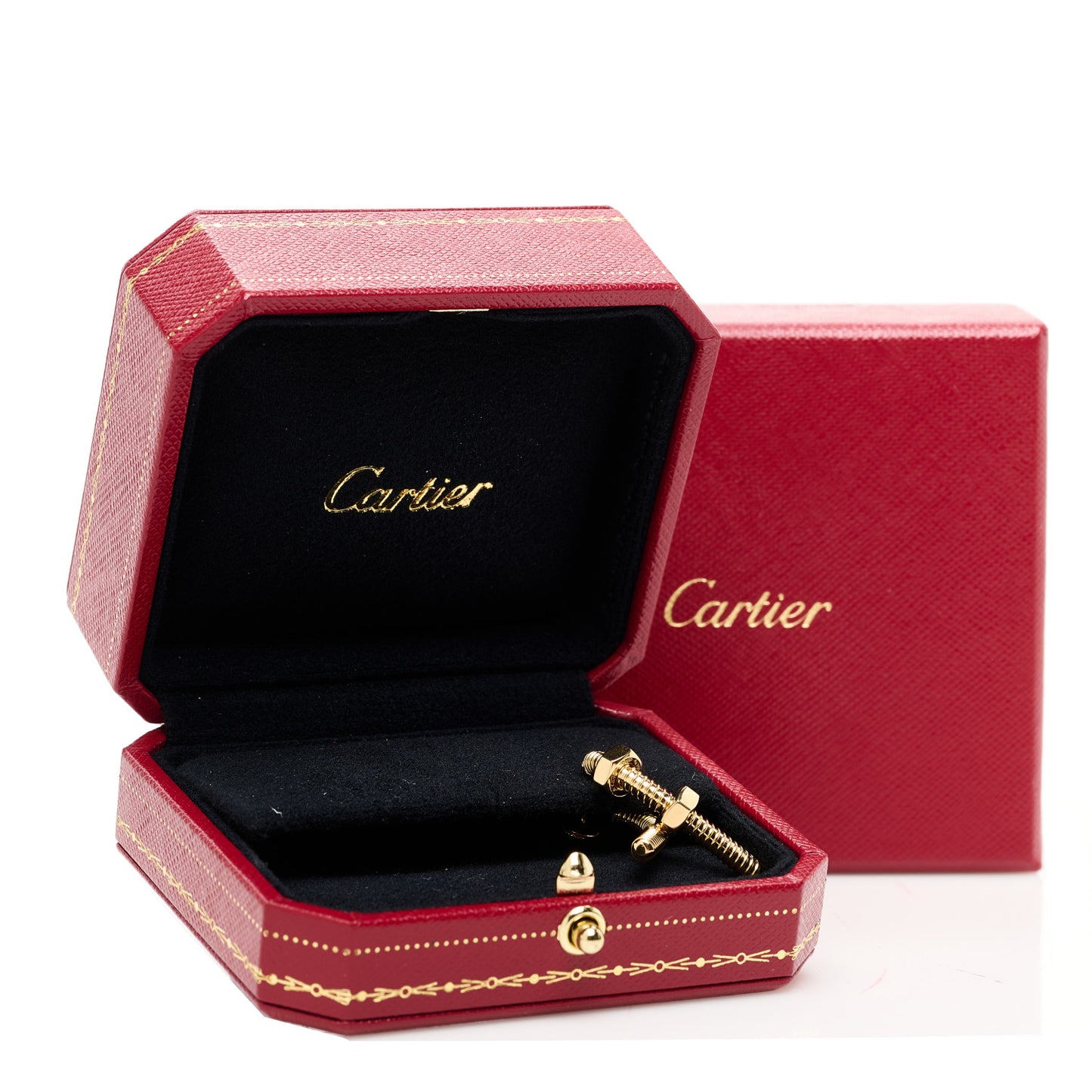 18K Yellow Gold Ecrou Single Left Earring