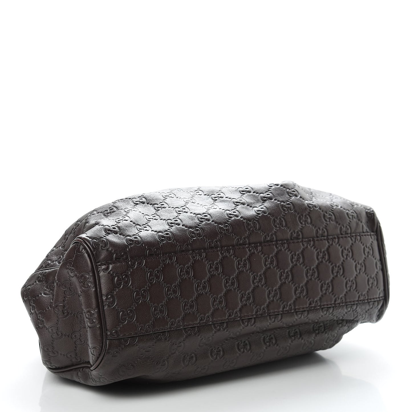 Guccissima Medium Sukey Tote Chocolate