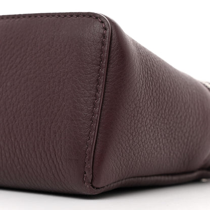 Loro Piana Grained Calfskin L19 Extra Pocket Pouch Azuki Beans 9 of 9