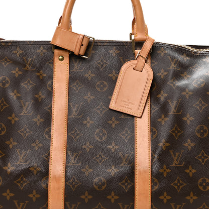 Louis Vuitton Monogram Keepall Bandouliere 50 7 of 9