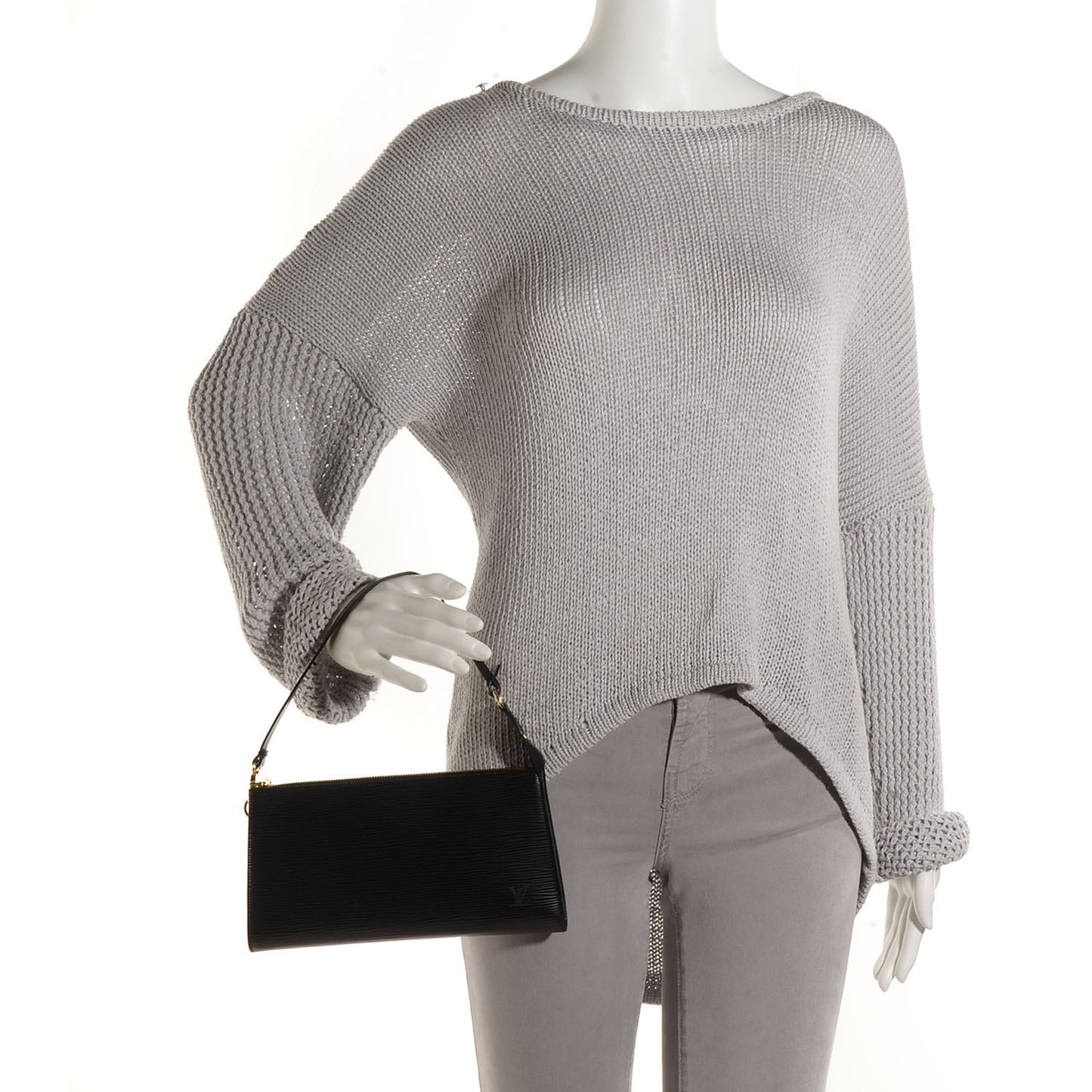 Epi Pochette Accessories 24 Black