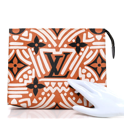 Louis Vuitton Monogram Giant Crafty Pochette Toiletry 26 Creme Caramel 2 of 7