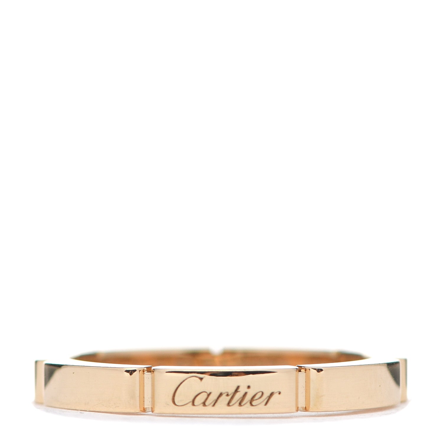 Cartier 18K Yellow Gold Lanieres Ring 52 6 1 of 5