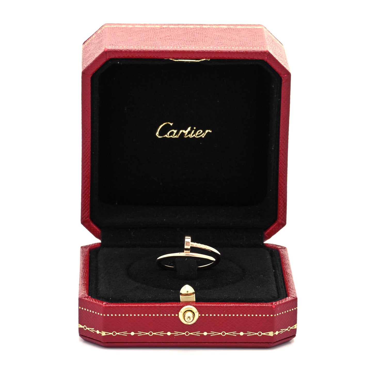 18K Pink Gold Small Juste Un Clou Ring 58 8.25