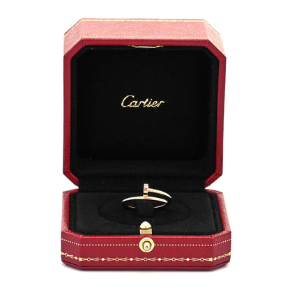 Cartier 18K Pink Gold Small Juste Un Clou Ring 58 8.25 5 of 5