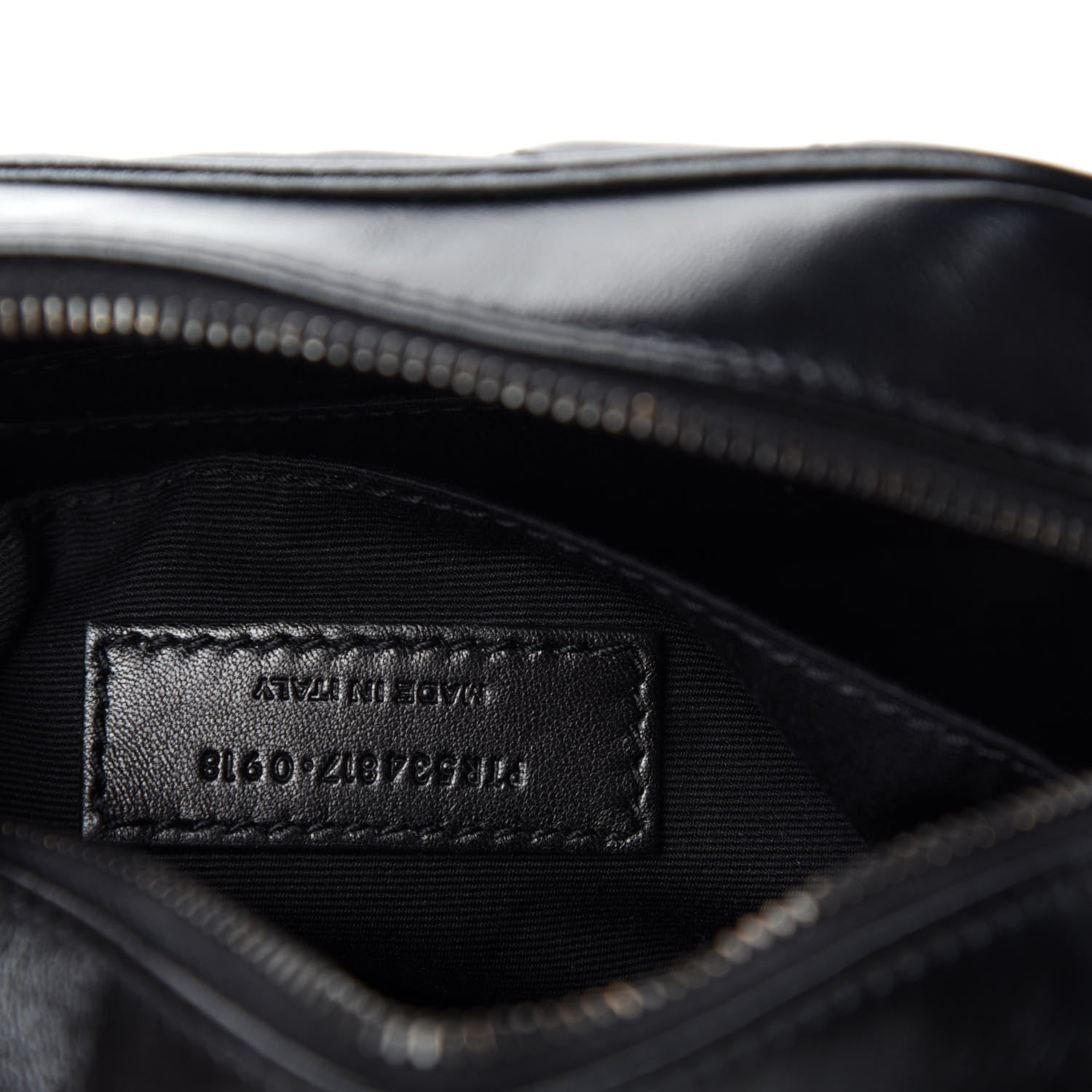 Saint Laurent Calfskin Matelasse Monogram Lou Belt Bag Black 9 of 11