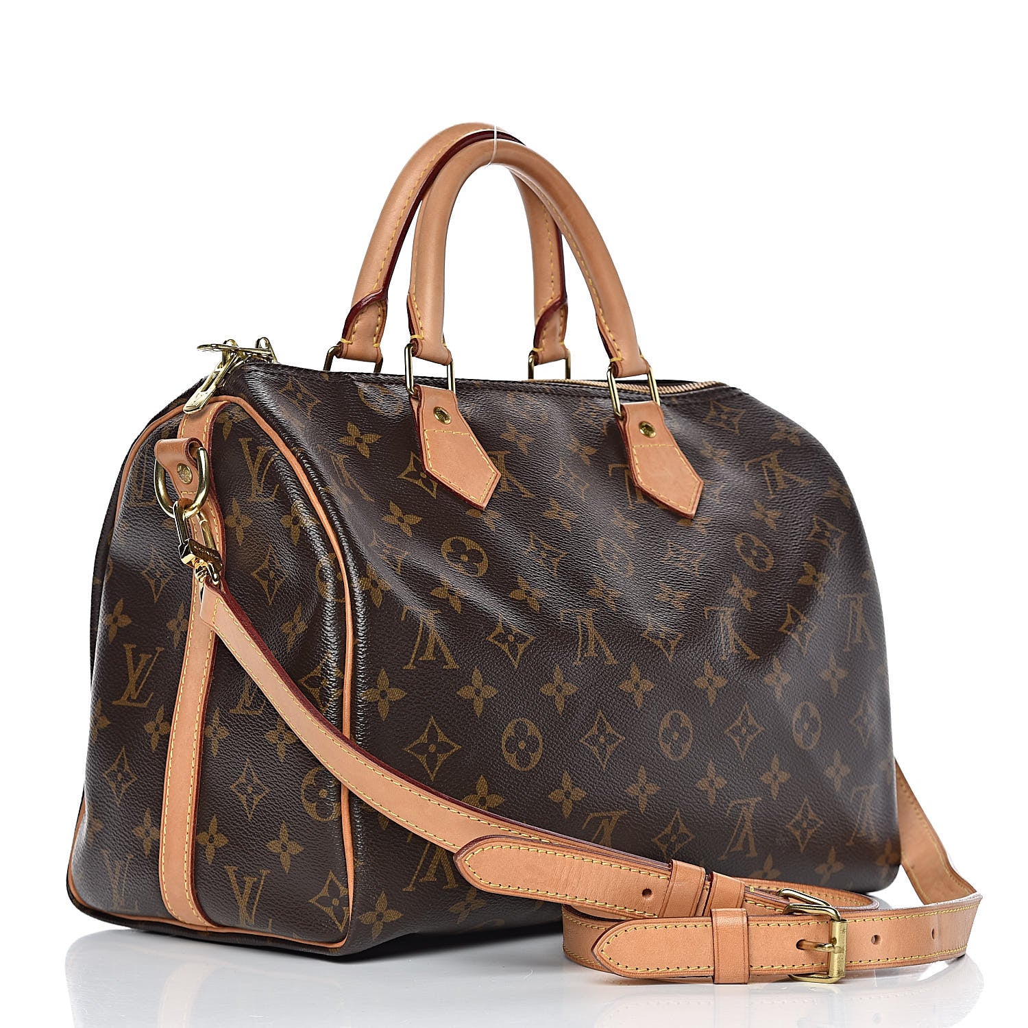 Louis Vuitton Monogram Speedy Bandouliere 30 4 of 12