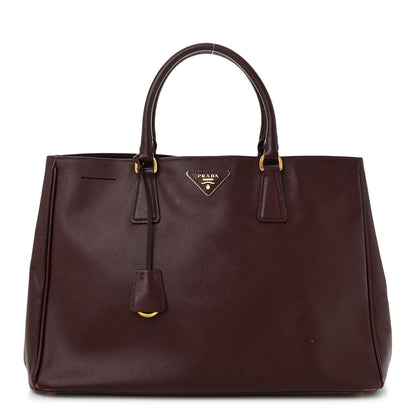 Prada Saffiano Lux Large Tote Granato 1 of 13
