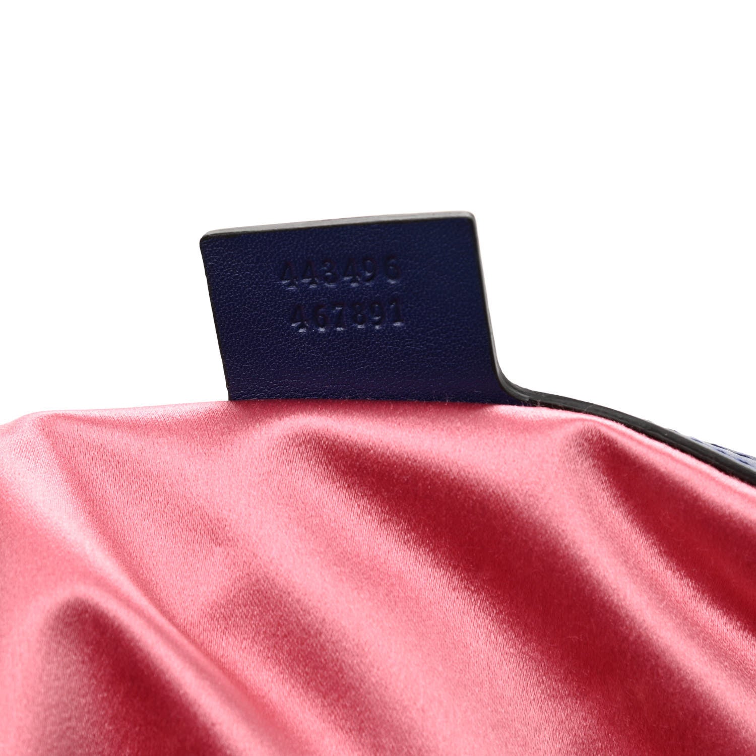 Gucci Velvet Matelasse Medium GG Marmont Shoulder Bag Cobalt Blue 7 of 11