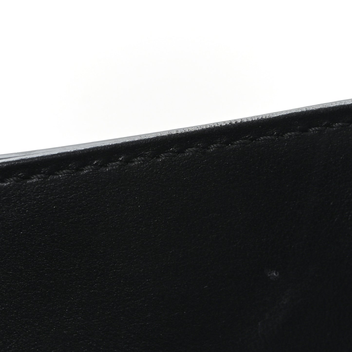 DOLCE GABBANA Calfskin DG Logo Shopper Tote Black