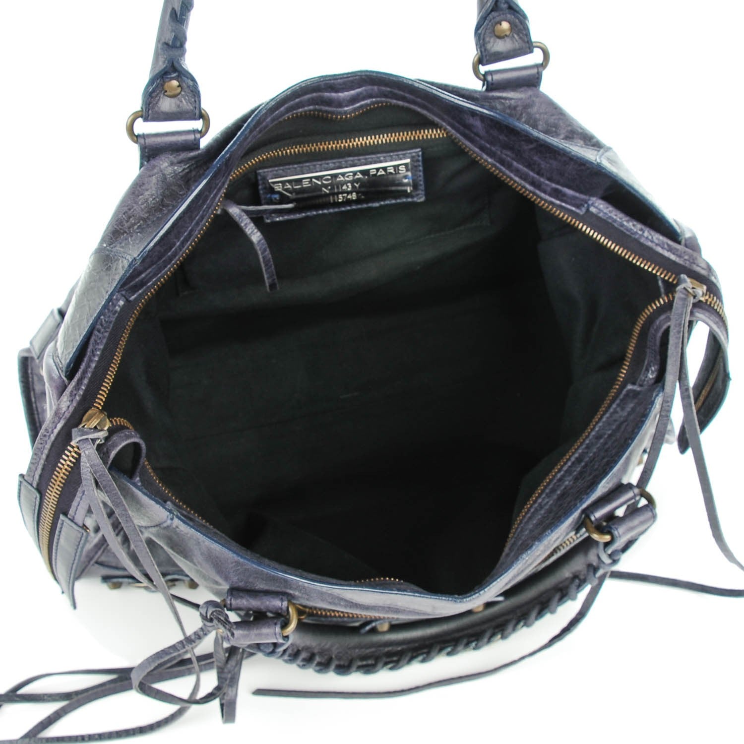 Balenciaga Agneau Classic Hardware City Encre 5 of 7
