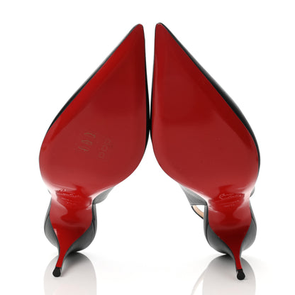 Christian Louboutin Nappa Clare Sling 80 Pumps 38.5 Black 5 of 8