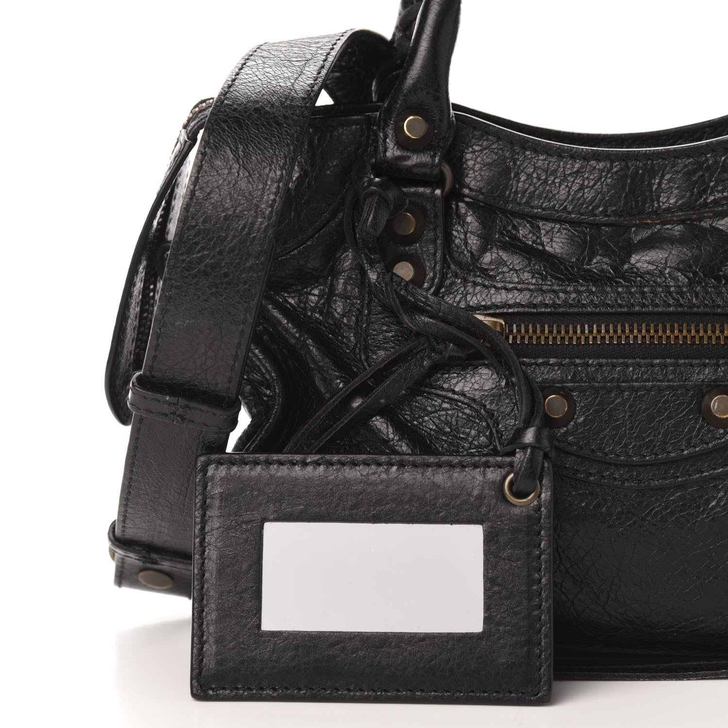 Balenciaga Agneau Classic Hardware Mini City Black 12 of 13