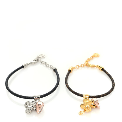 Louis Vuitton Monogram Vivienne Amour Bracelet Set 1 of 5