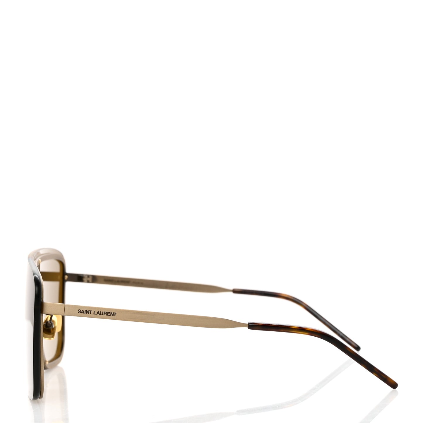 Metal SL 364 Mask Sunglasses Black