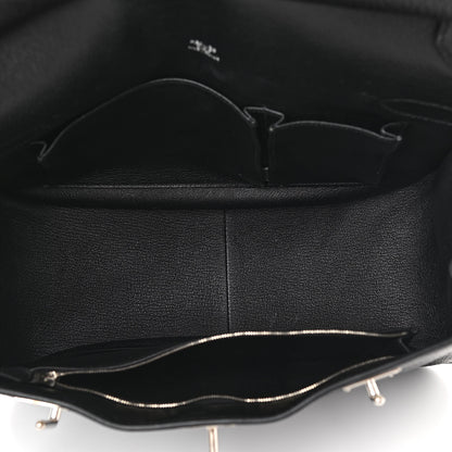 Hermes Taurillon Clemence Jypsiere 34 Black 5 of 12