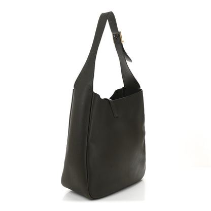 Saint Laurent Supple Calfskin Large Le 5 A 7 Soft Hobo Light Musk 3 of 11