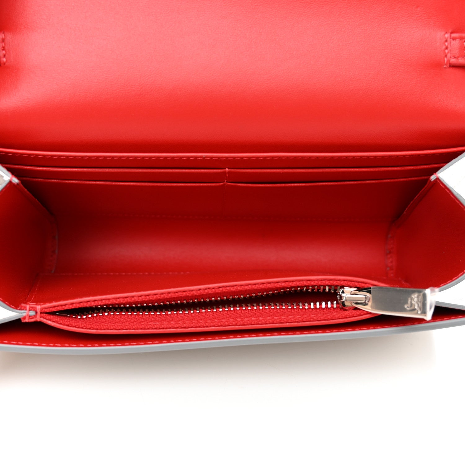 Christian Louboutin Patent Calfskin Loubi54 Wallet On Chain Goose 5 of 11