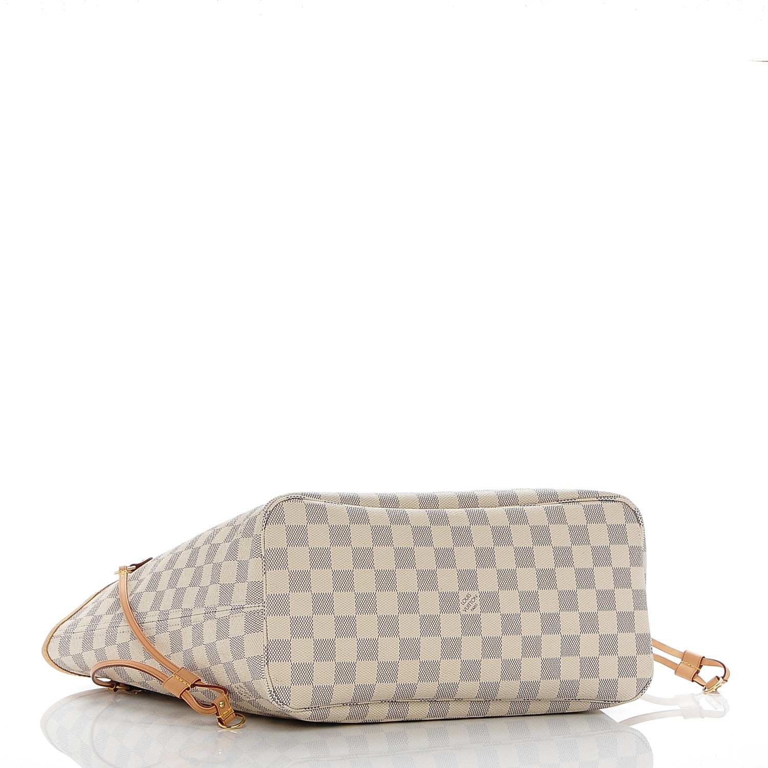 Louis Vuitton Damier Azur Neo Neverfull MM Rose Ballerine 5 of 8