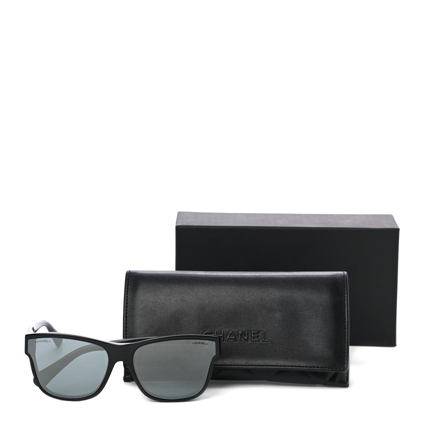 Acetate Butterfly CC Sunglasses 5386 Black